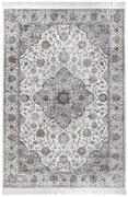 DOPREDAJ: 95x140 cm Kusový koberec Ghazni 105040 Grey Cream, 140x95, šedá, chodba / predsieň, ELLE Decoration