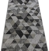 Kusový koberec Lagos 1700 Grey (Dark Silver), 80x150, šedá, obývacia izba, Berfin Dywany