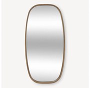 Atmosphera - Nástenné zrkadlo JASNA 113x57 cm kaučukovník