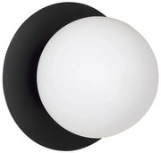 Nástenné svietidlo MINERVA 1xE14/10W/230V čierna