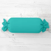 Biante Vankúš valec bonbon Rongo RG-020 Tyrkysový 15x40 cm