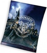 Coral fleece deka Harry Potter - Rokfortská stredná škola čarodejnícka - 130 x 170 cm