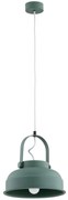 Argon 8287 - Luster na lanku DAKOTA 1xE27/15W/230V zelená
