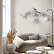 Fototapeta - Hory, vektorová grafika (147x102 cm)