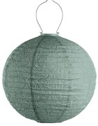 SOLÁRNY LAMPÁŠ ROUND 38,5X40 CM ZELENÁ