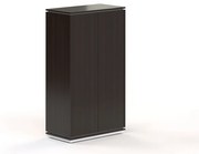 Vysoká skriňa Creator 83,2 x 44,5 x 150,7 cm, biela / wenge