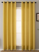 Závesy Zara horčicová – 140 × 280 cm (2 ks)