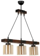 Luster na lanku LILA 3xE27/60W/230V