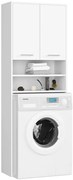Kúpeľňová skrinka nad práčku FIN biela