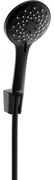 Mexen príslušenstvo - 1-bodový ručný sprchový set R-74, čierna, 785745052-70