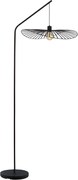 Toolight Toolight, stojaca lampa 183cm, 1xE27, APP1844-1F, čierna, OSW-07065