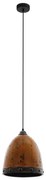 Eglo 79441 - Luster na lankách REDHILL 1xE27/60W/230V hnedá