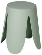 Šalviová zelená plastová stohovateľná stolička Comiso – Wenko