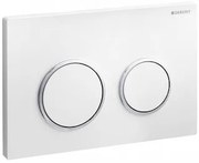 Geberit Omega20 ovládacie tlačidlo plast biele 115.085.KJ.1