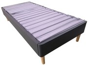 Posteľ Modal Lux 90x200 čierna