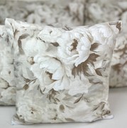 INTERMEDIC SK Obliečka na vankúš Hnedé Pivónie 40x40 cm