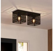 Eglo 900356 - Stropné svietidlo PIEDRITAS 2xE27/40W/230V