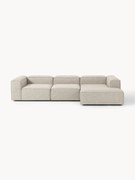 Modulárna rohová pohovka zo zmesi ľanu Lennon