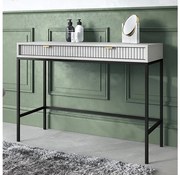 Konzolový stolík NOVA 77x104 cm šedá/čierna