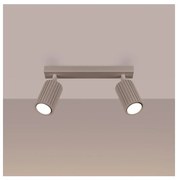 Brilagi - Bodové svietidlo CRESTO 2xGU10/10W/230V taupe