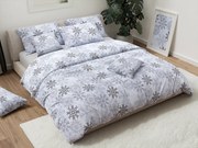 Bavlnené obliečky SNOWFLAKES biele Rozmer obliečky: 70 x 90 cm | 140 x 200 cm