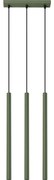 Sollux SL.1521 - Luster na lanku PASTELO 3xG9/8W/230V zelená