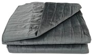 Prikrývka na posteľ Lido 220x250 antracit Merkury Home