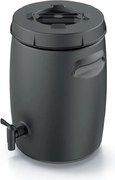 PROSPERPLAST Kompostér na výrobu ekologického hnojiva COMBIOLIQ, čierny, 25 l