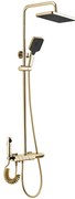 Sprchová sada s termostatom Rea Rob Zlatá