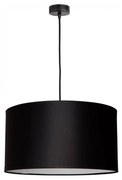 Závesné svietidlo Indigo, 1x textilné tienidlo (výber zo 6 farieb), (výber z 3 farieb konštrukcie), (fi 35cm)