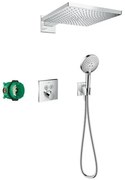 Sprchový systém Hansgrohe Raindance E pod omietku s termostatickou batériou chróm 27952000