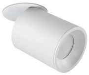 Podhľadové bodové svietidlo PALLAS 1xGU10/10W/230V biela