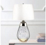 Elstead LENA-TL-S-SMOKE-OWSS-LED Stolná lampa LENA 1xE27/60W/230V+1xGU10/7W biela