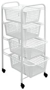 Stojan s košíkmi Metaltex Miami, výška 83 cm