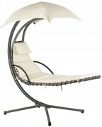 ZÁHRADNÉ ZÁVESNÉ KRESLO ZALIA BÉŽOVÉ