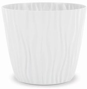Kvetináč Sahara 18x16h 3,1lt Biely Ws18