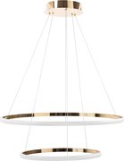 Toolight Toolight, LED závesné osvetlenie 40/60cm, 61W, 3000K, LHJ007-CP2, zlatá, OSW-60004