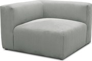 XXXLutz DIEL POHOVKY, textil, svetlosivá MID.YOU - Sedačky - 001776018403