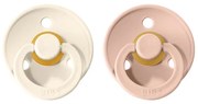 BIBS Colour cumlíky z prírodného kaučuku veľkosť 3 Ivory Blush