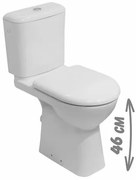 Wc kombi, pouze mísa Jika Deep zadný odpad H8236180000001