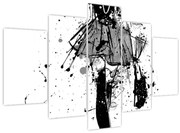 Obraz - Módna prehliadka (150x105 cm)