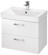 Cersanit - SET B279 LARA MILLE SLIM 60 (SKRINKA + UMÝVADLO), Biela, S801-318-DSM