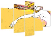 Obraz - Dievča (150x105 cm)