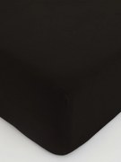 Jersey plachta Classic 90 × 200 cm - tmavo hnedá