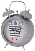 Detské stolné hodiny Zebra, viacfarebná