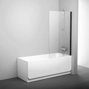 Ravak Pivot vanová zástěna 140x80 cm černá 79840300z1 PVS180TBL