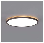 LED stropné svietidlo do kúpeľne NIVERA LED/18W/230V IP54 pr. 30 cm čierne