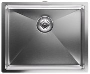 Klarstein TitanSteel Kuchynský drez 45 x 55 cm (DxŠ) s povrchom odolný voči hrdzi, poškriabaniu a teplu