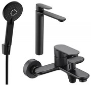 Mexen Milo R40 vaňová súprava, čierna - 71313R40-70