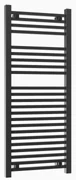 Erga Proper, vykurovacie teleso 1200x450 mm, 650W, čierna, ERG-LAV-PROP-12045-BK